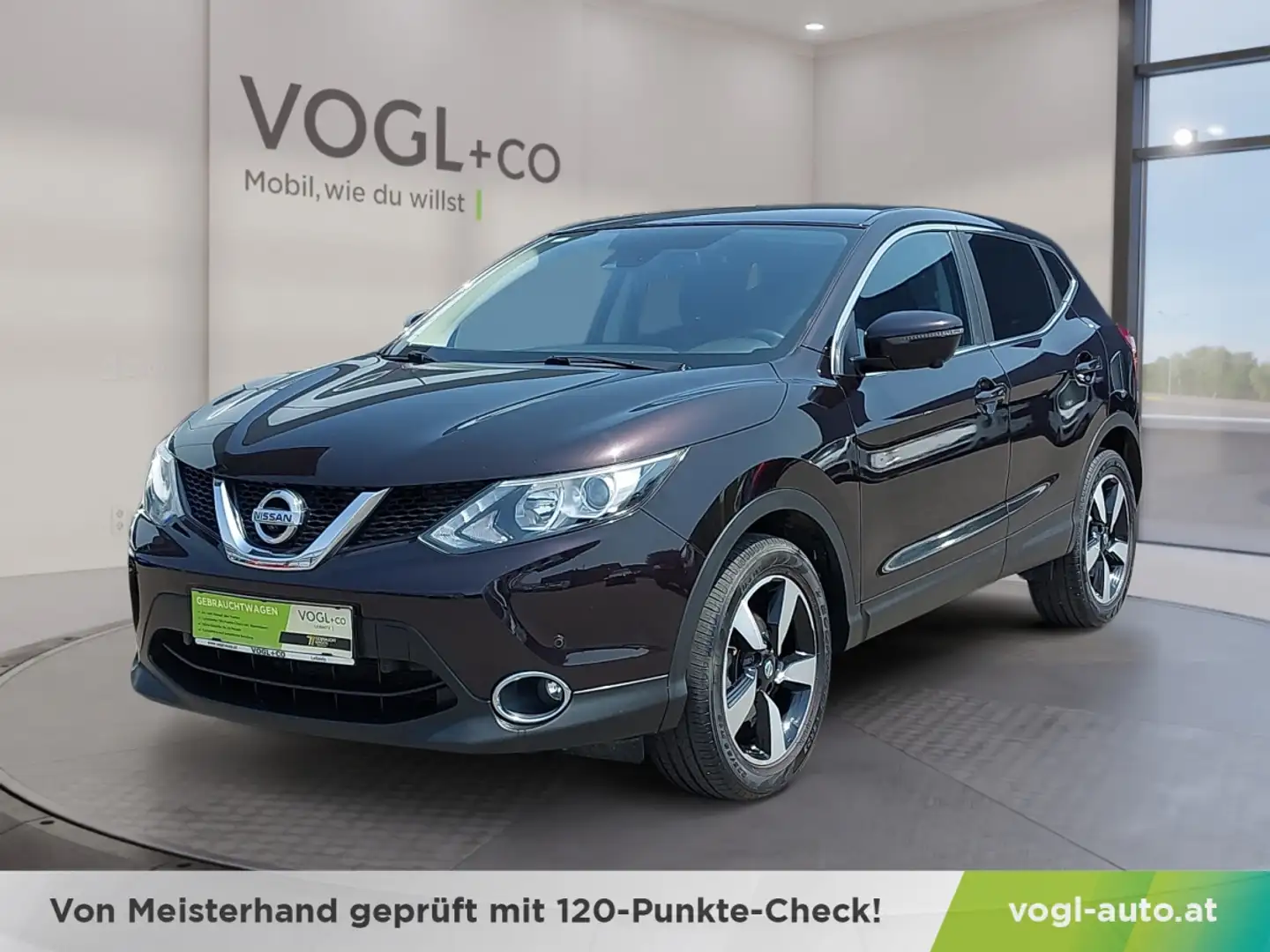Nissan Qashqai 1.,2 DID-T N- Connecta Paars - 1