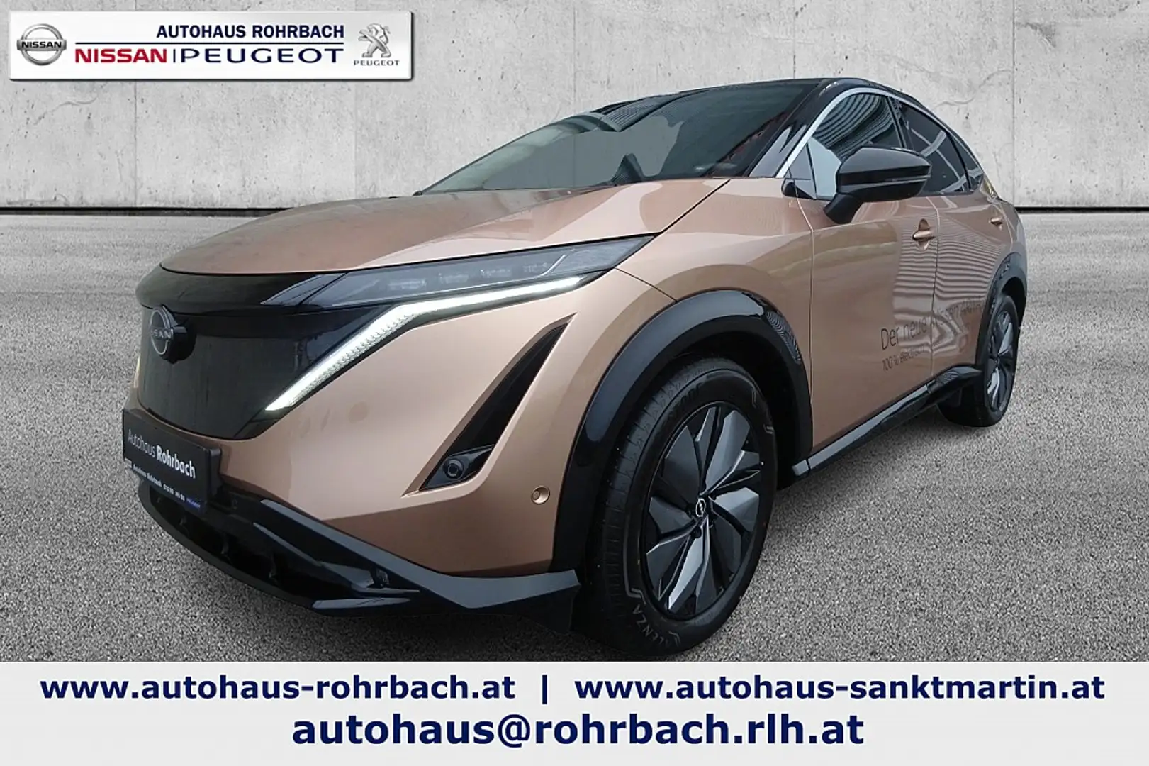 Nissan Ariya 87kWh Evolve Aut. Braun - 1