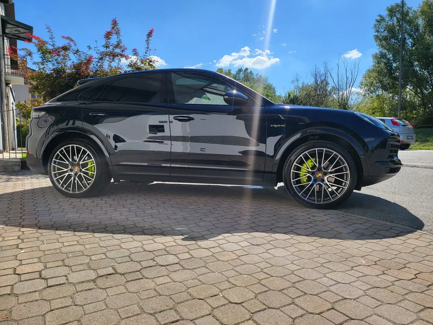 Porsche Cayenne Coupe Platinum Edition 2023 3.0e-hybrid tiptronic Bleu - 1