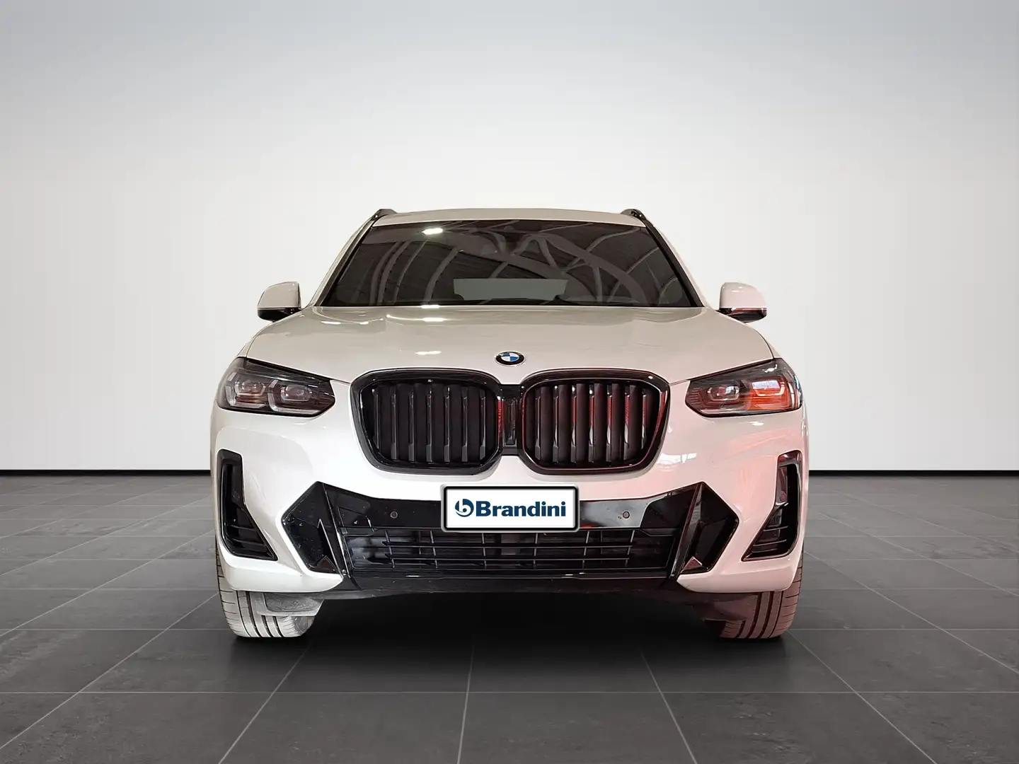 BMW X3 xdrive20d mhev 48V auto Bianco - 2