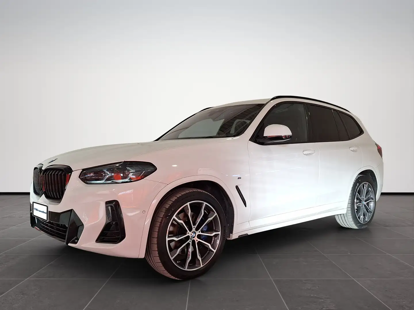BMW X3 xdrive20d mhev 48V auto Bianco - 1