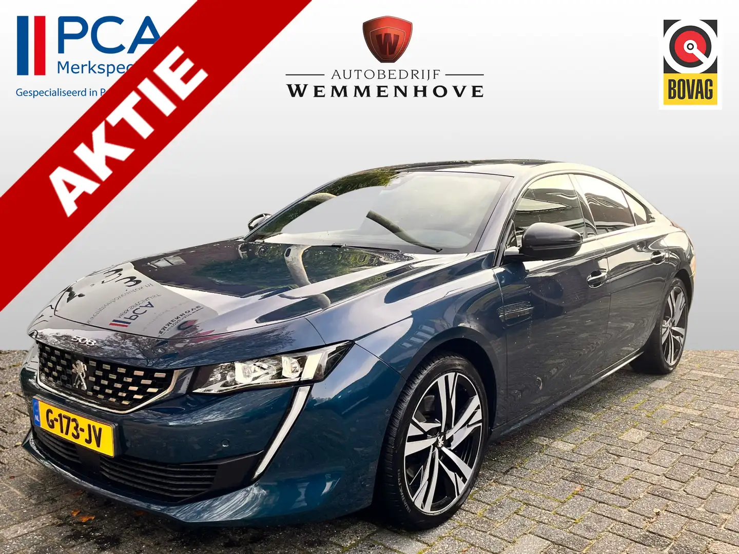 Peugeot 508 1.6 PureTech GT Blauw - 1