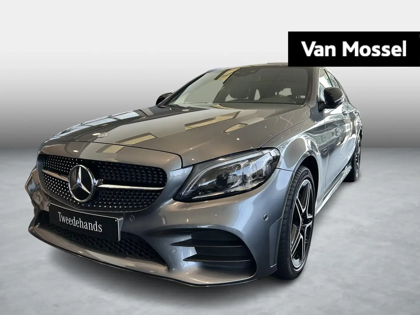 Mercedes-Benz C 300 Break de AMG Line + NIGHTPAKKET + TREKHAAK + PTS + siva - 1