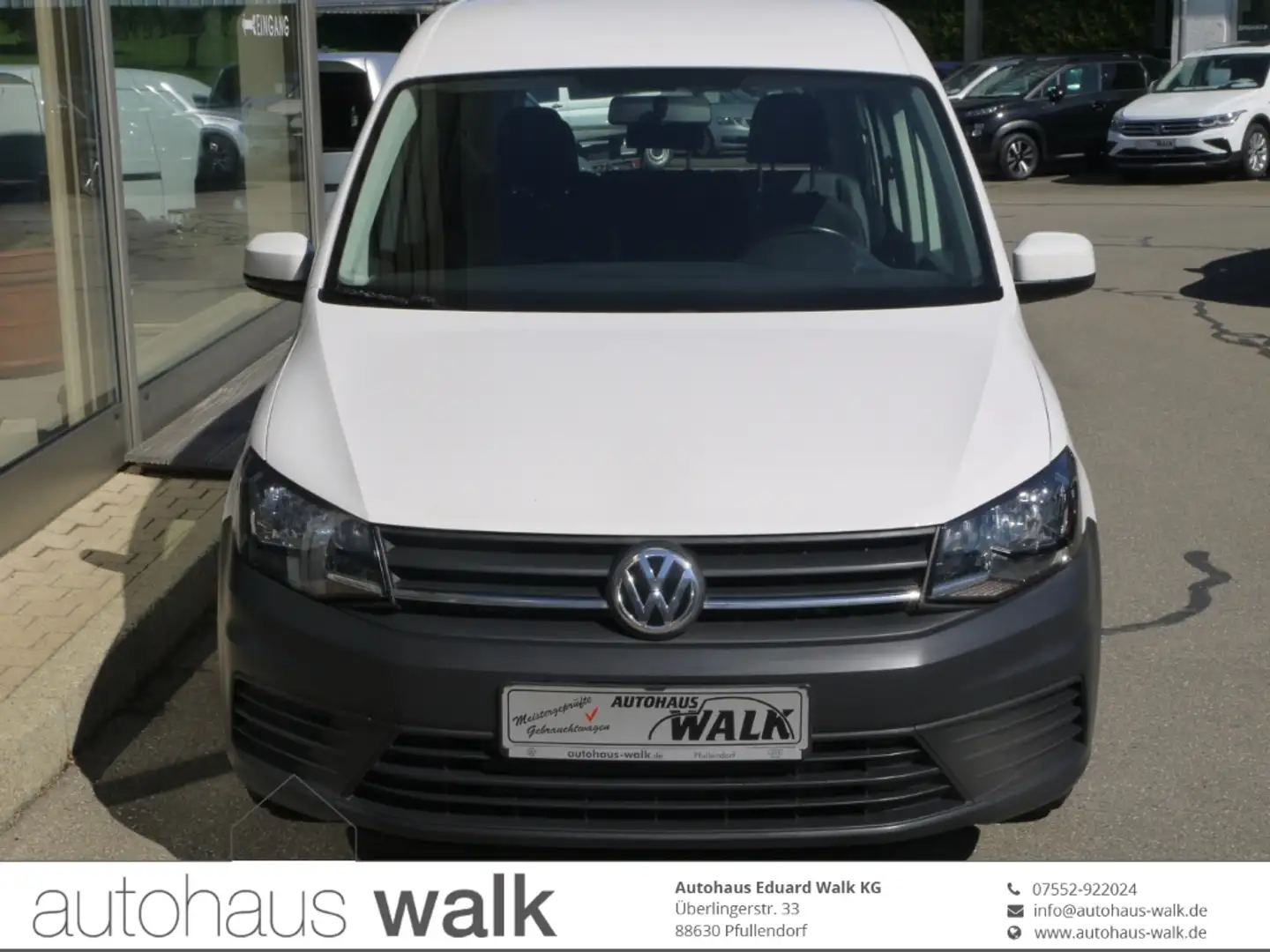 Volkswagen Caddy 1.0 TSI Trendline NAVI GRA Klima Weiß - 1