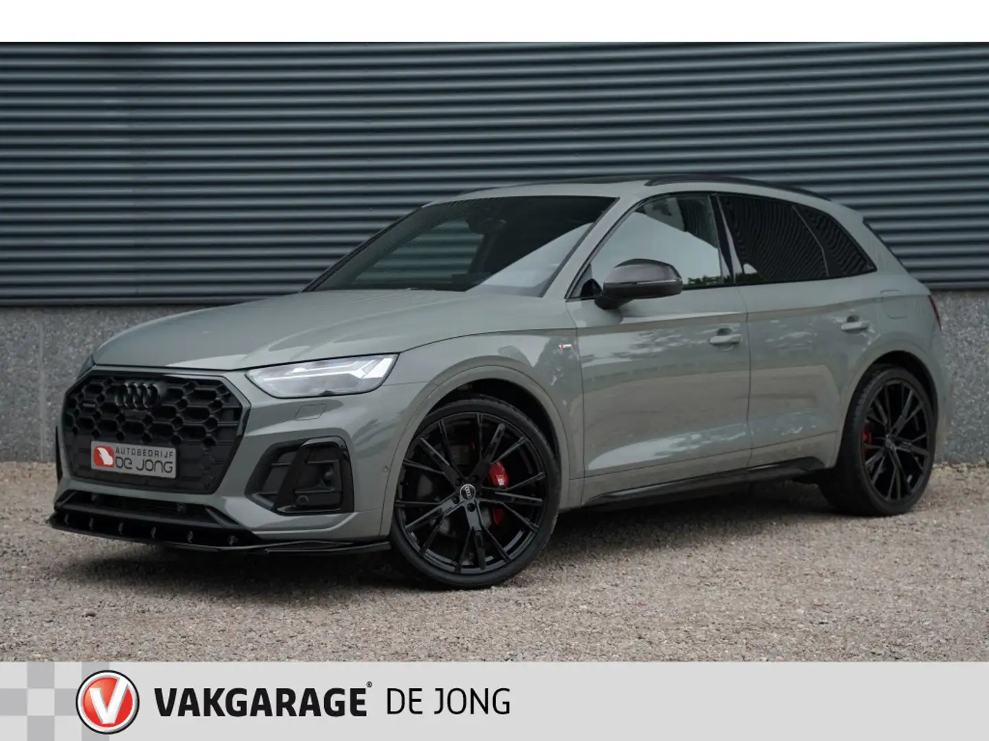 Audi Q5 55 TFSIe Q Competition 367PK | 22'Inch | Pano | Lu Grijs - 1