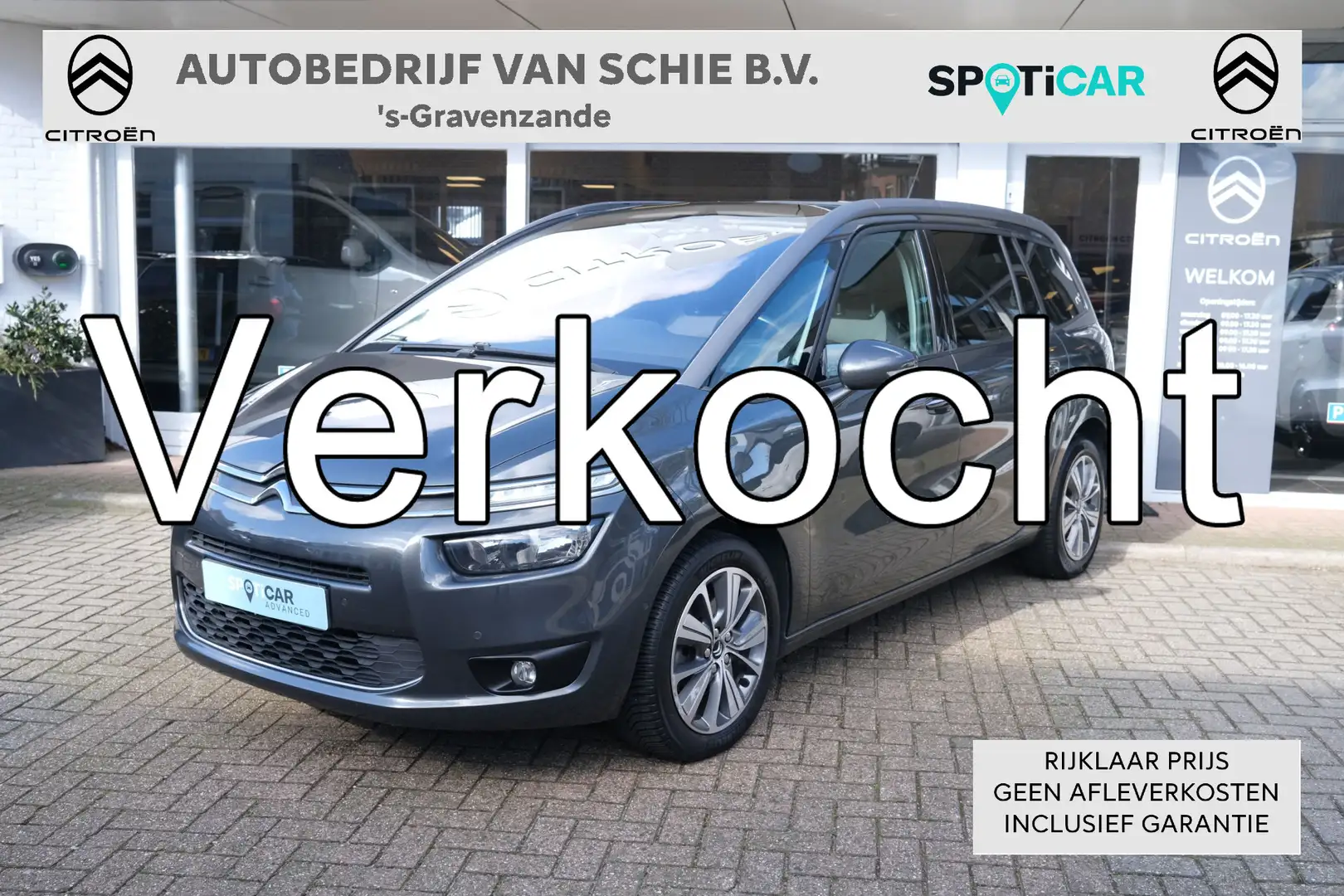 Citroen Grand C4 Picasso THP 155 Intensive Trekhaak | 17" | Camera etc Gris - 1