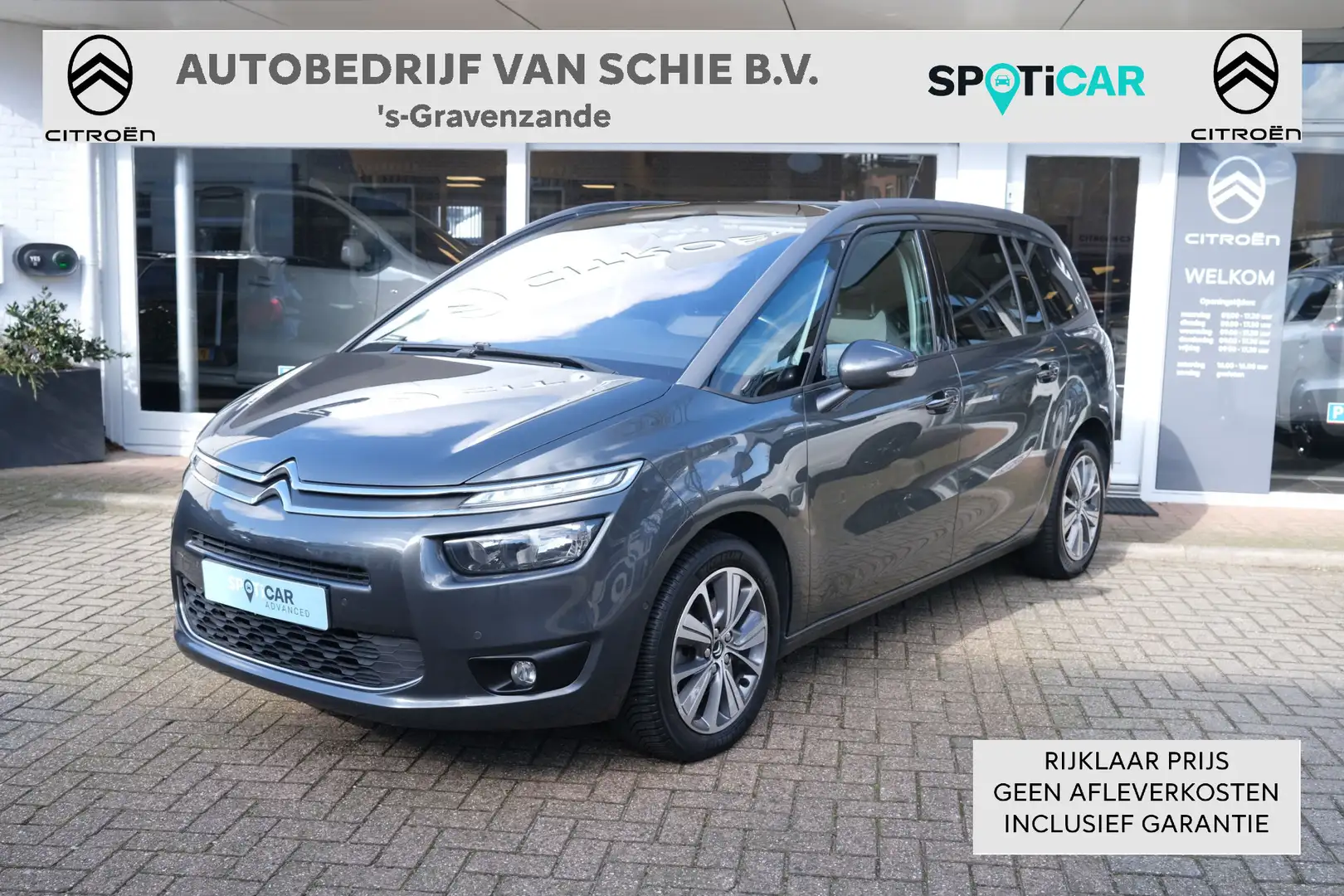 Citroen Grand C4 Picasso THP 155 Intensive Trekhaak | 17" | Camera etc Grigio - 1