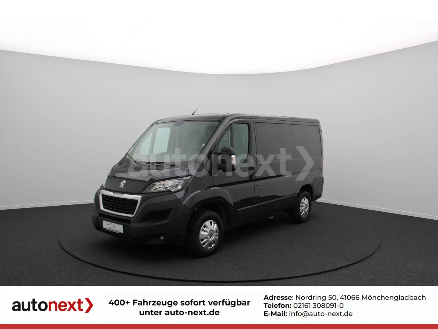 Peugeot Boxer 2.2 HDI L1H1 KAMERA+NAVI+STANDHZG. 8265B Schwarz - 1