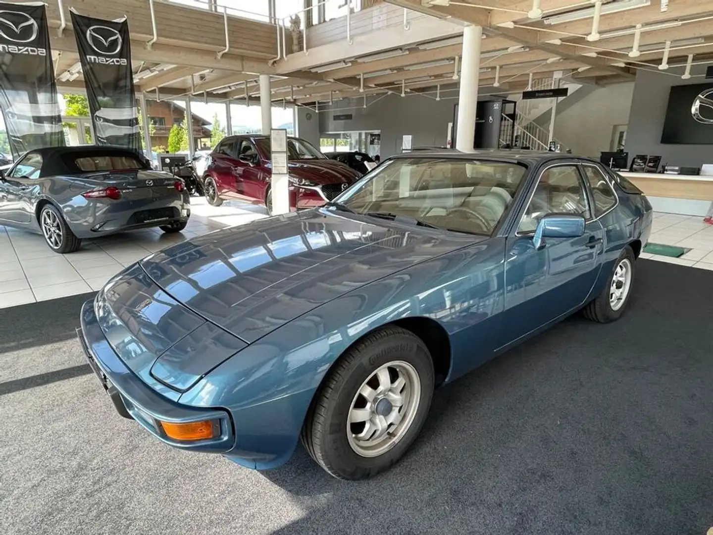 Porsche 924 924 Bleu - 2