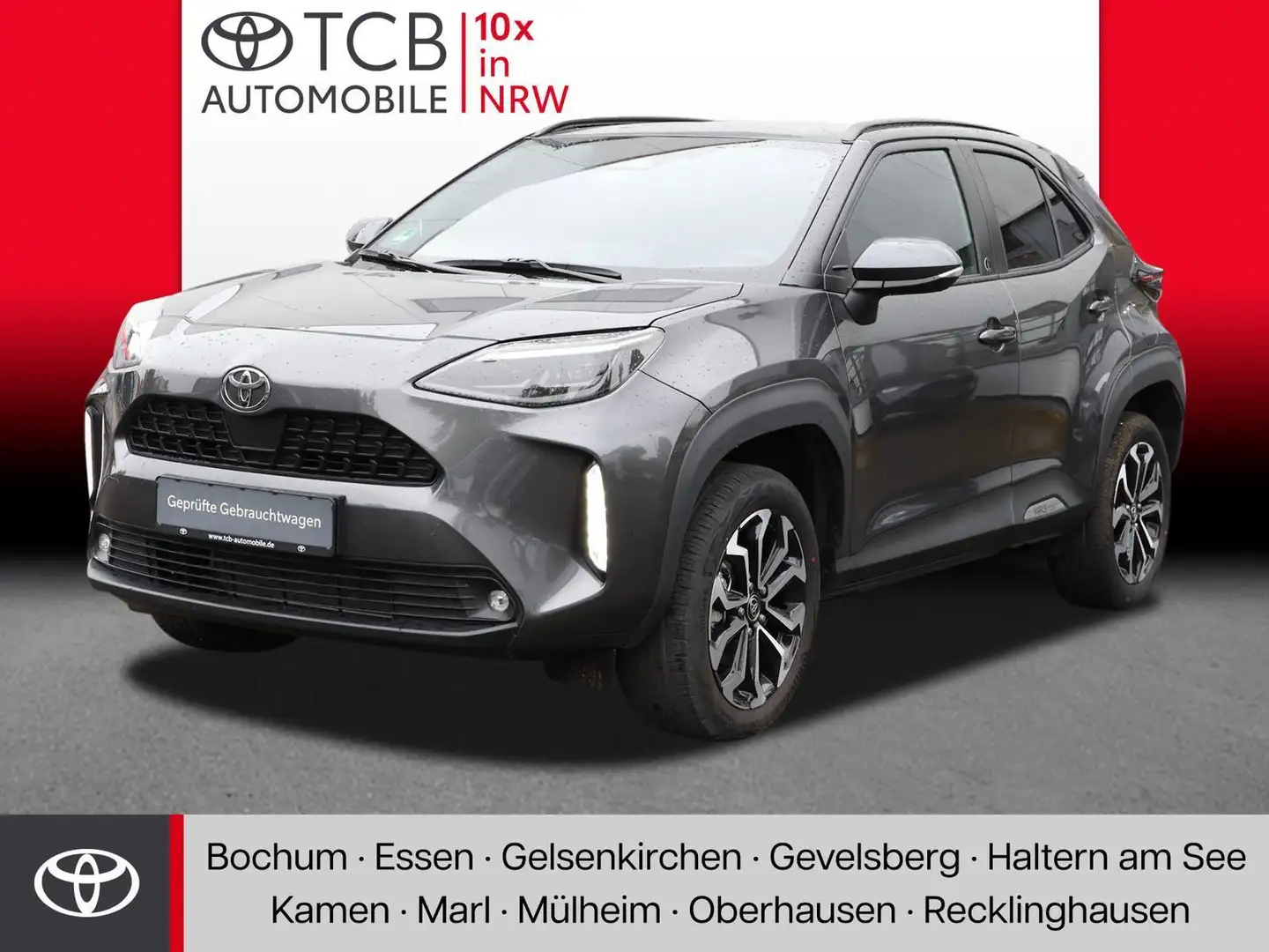 Toyota Yaris Cross Team D 1.5-Hybrid Kamera*Klima*SHZ*LED* Grijs - 1