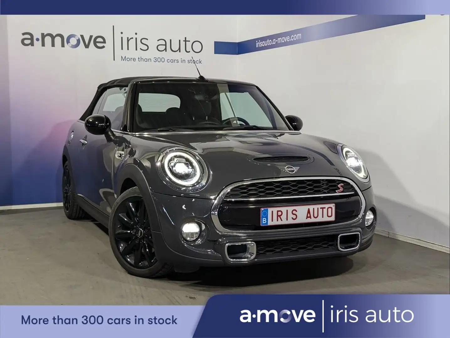 MINI Cooper S Cabrio CABRIOLET | NAVI | CAM RECUL | KEYLESS Grijs - 1