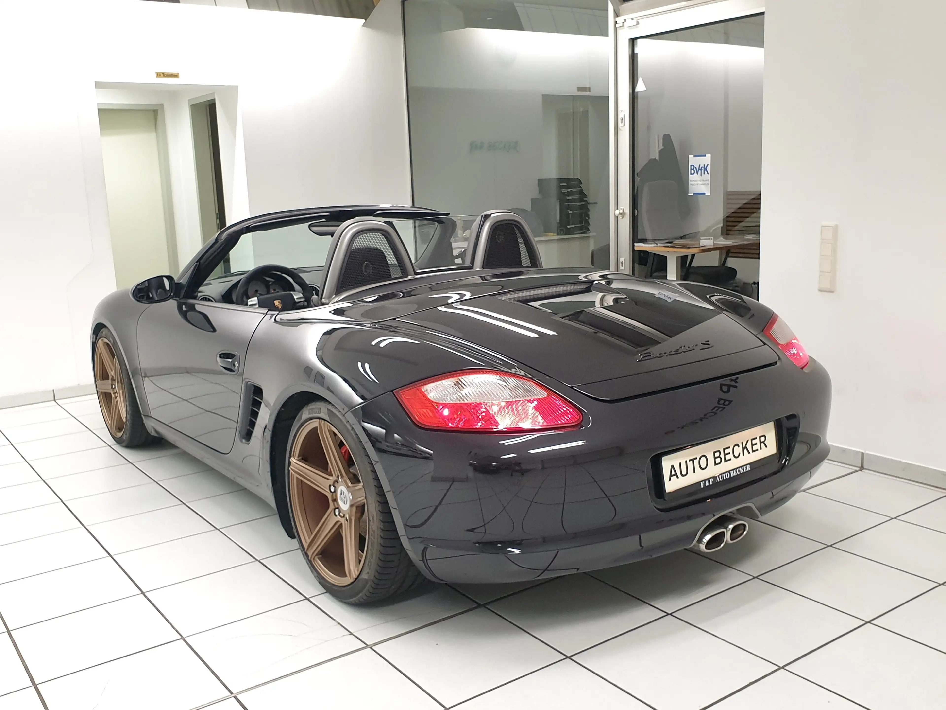 Porsche Boxster Boxster S Tiptronic 3,2 Deutsch Scheckheft Navi — photo 8