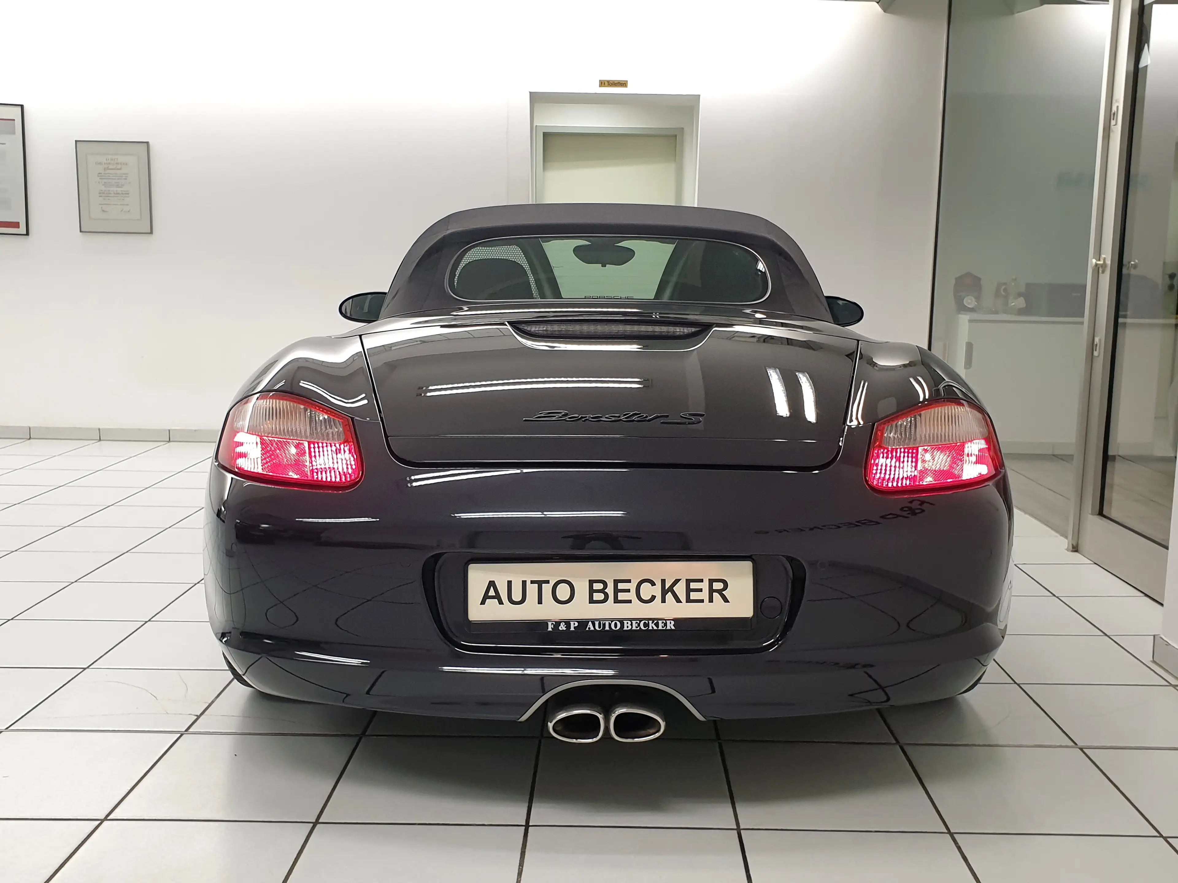 Porsche Boxster Boxster S Tiptronic 3,2 Deutsch Scheckheft Navi — photo 6