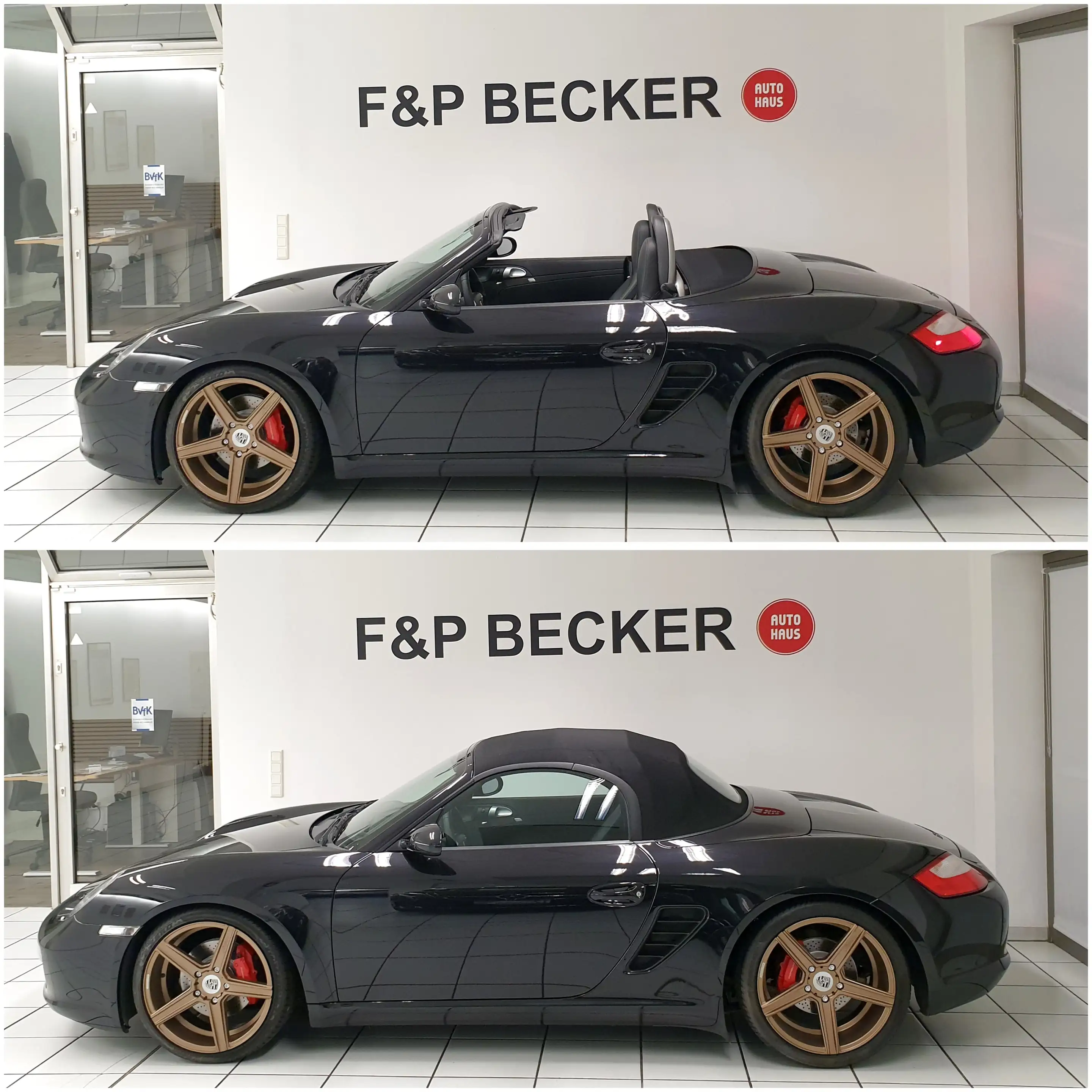 Porsche Boxster Boxster S Tiptronic 3,2 Deutsch Scheckheft Navi — photo 10