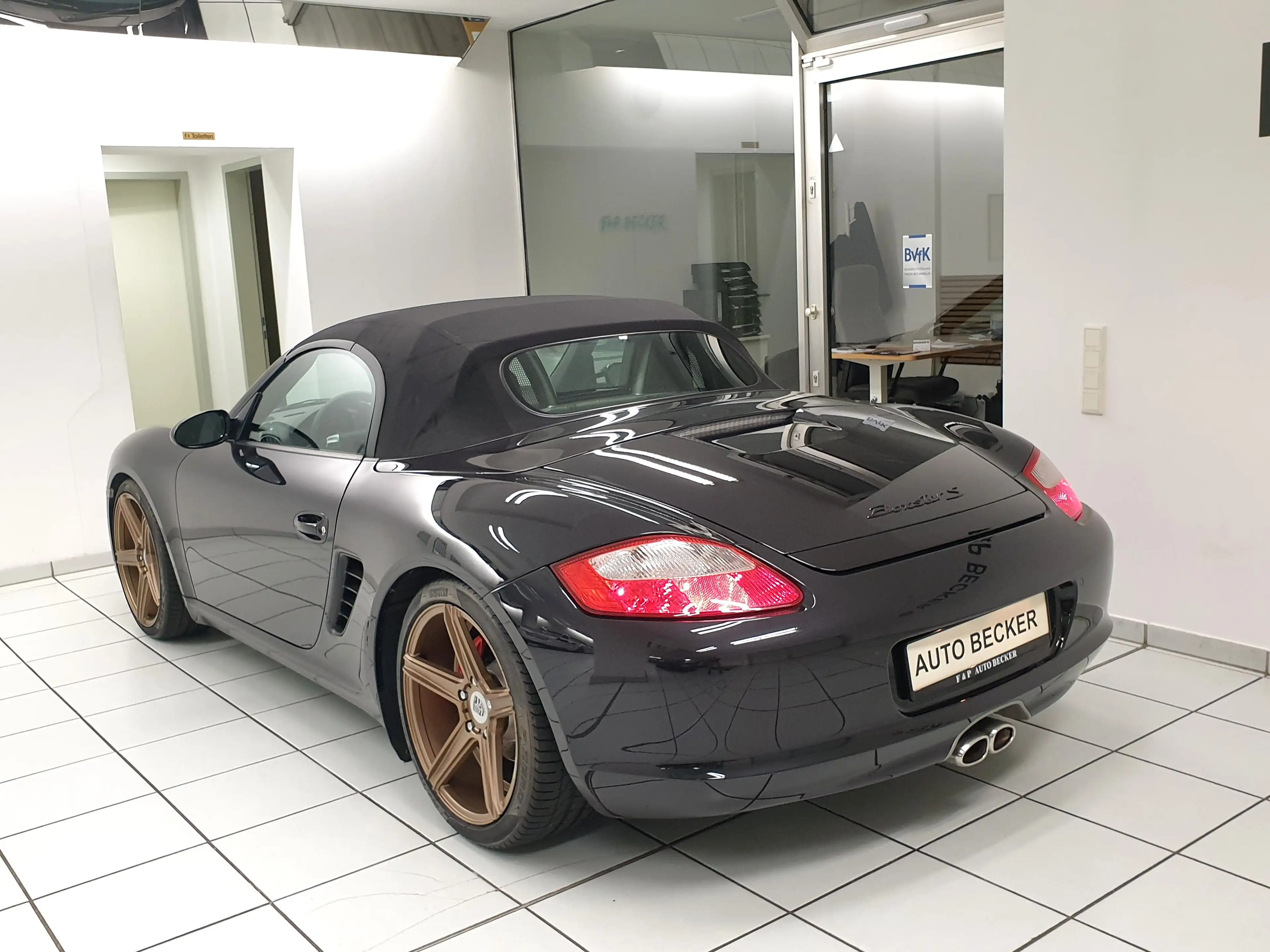 Porsche Boxster Boxster S Tiptronic 3,2 Deutsch Scheckheft Navi — photo 7