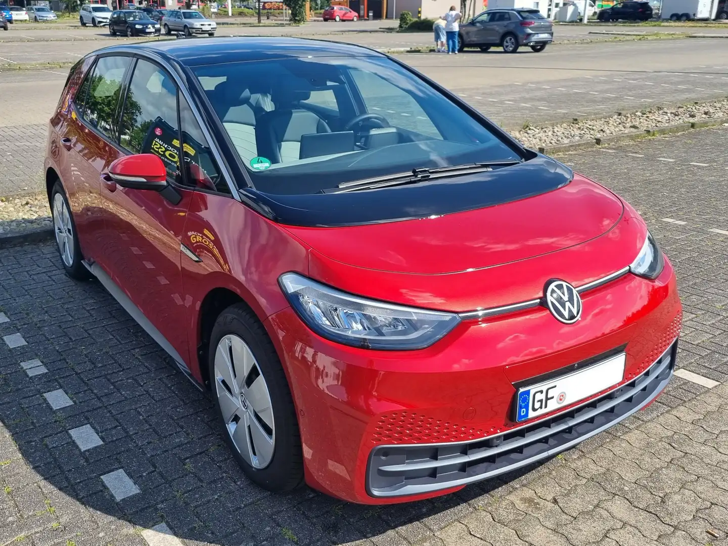 Volkswagen ID.3 Pro 58 kWh+Travel Ass.+Interieur Style"PLUS"+AHK Piros - 1