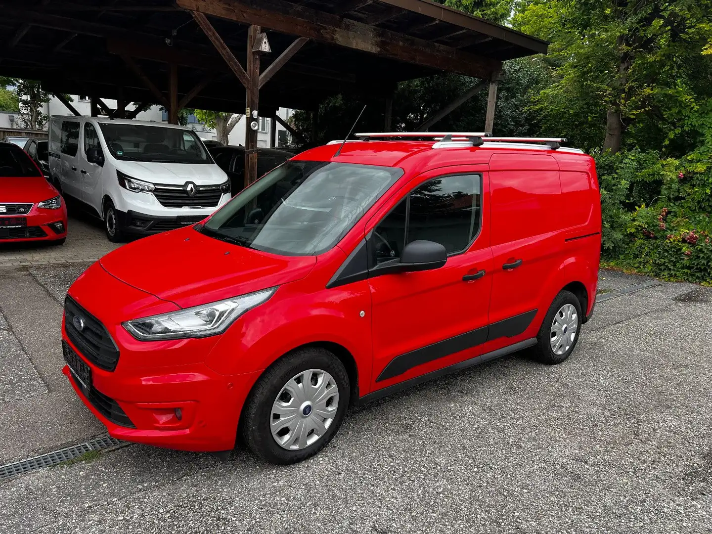 Ford Transit Connect Kasten 3-Sitzer Vollausstattung Rosso - 1