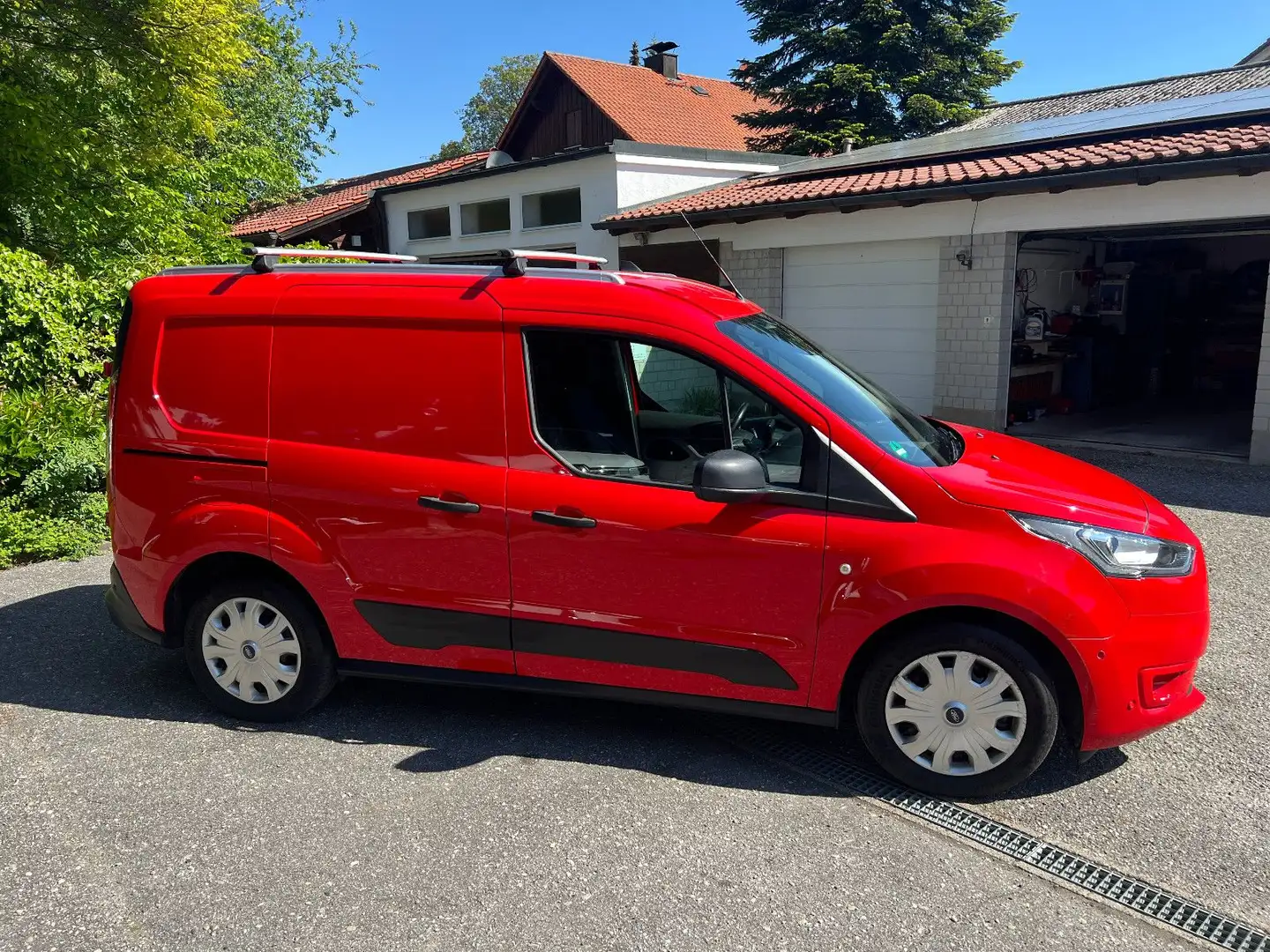 Ford Transit Connect Kasten 3-Sitzer Vollausstattung Rood - 2