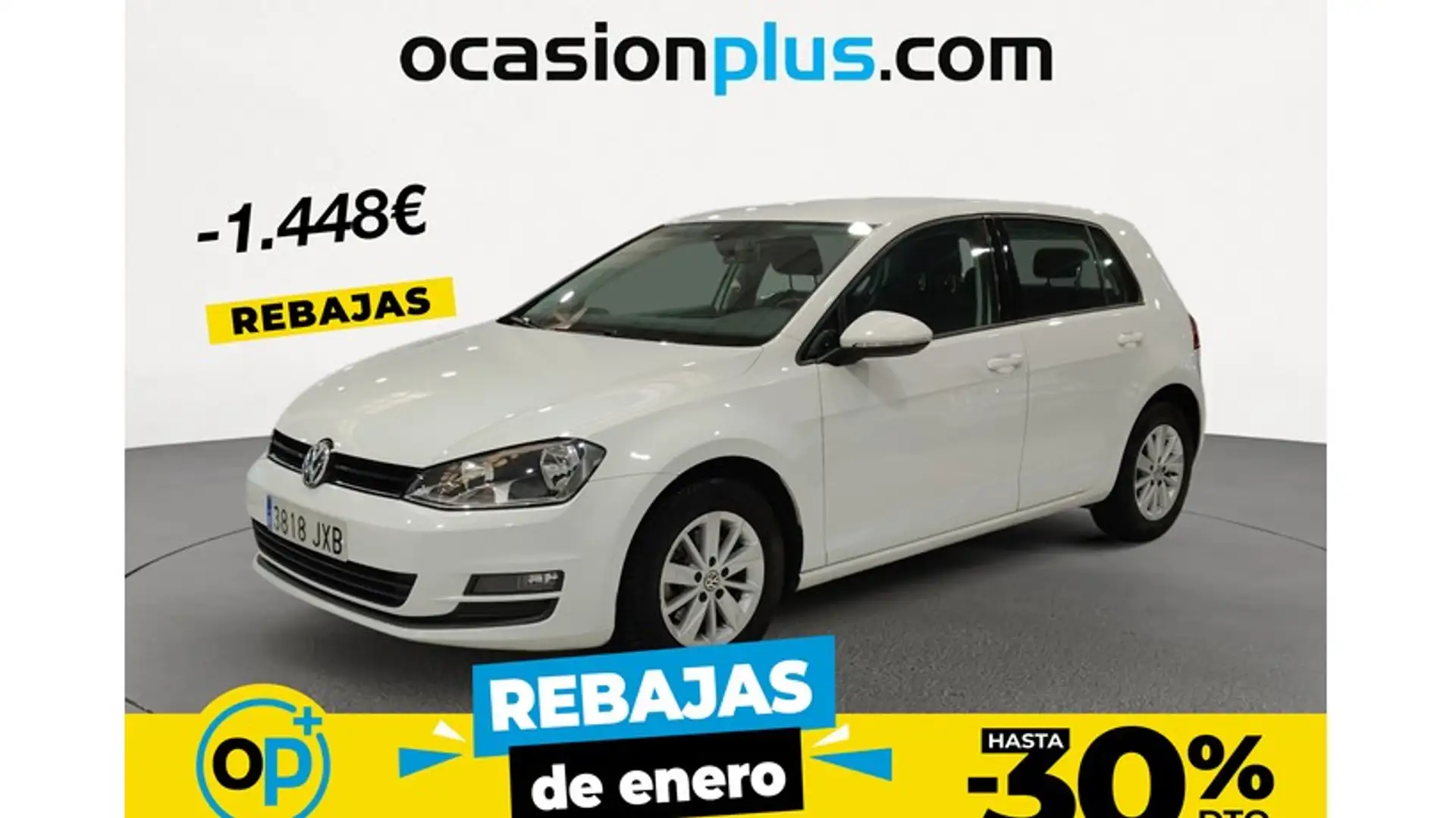 Volkswagen Golf 1.6TDI CR BMT Edition 110 Blanc - 1