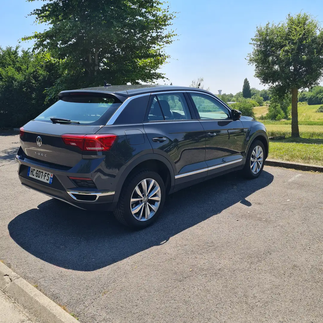 Volkswagen T-Roc T-Roc 1.0 TSI 115 Start/Stop BVM6 Lounge Gris - 2