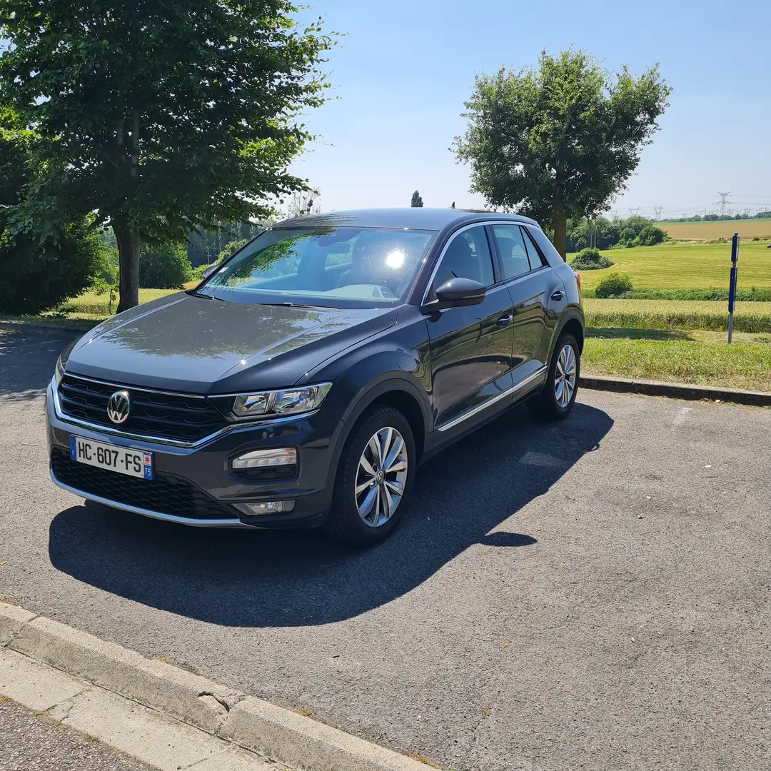Volkswagen T-Roc T-Roc 1.0 TSI 115 Start/Stop BVM6 Lounge Gris - 1