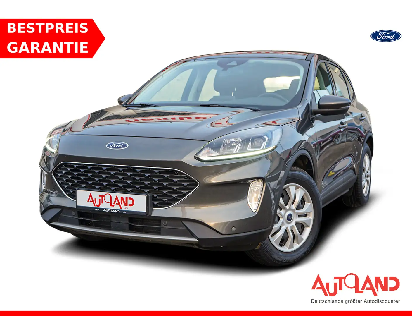 Ford Kuga 2.0 EcoBlue AT 4x4 C&C LED Navi Sitzheizung Grau - 1