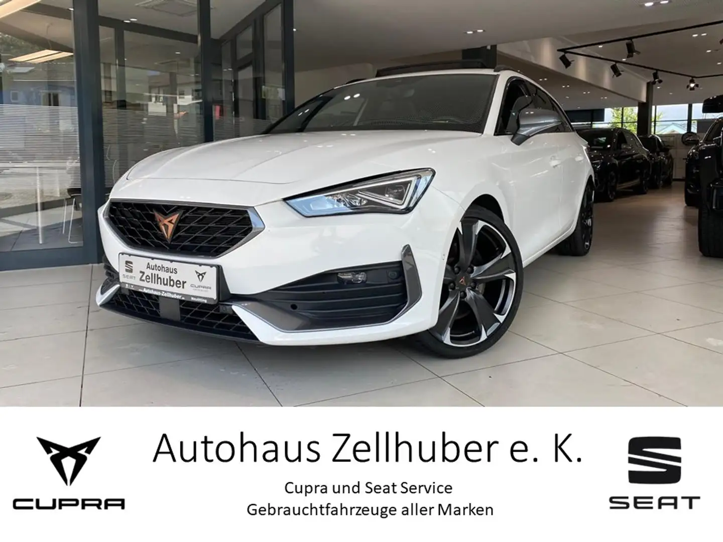 CUPRA Leon ST 2.0TSI 4D DSG VZ *AHK*Pano* Weiß - 1