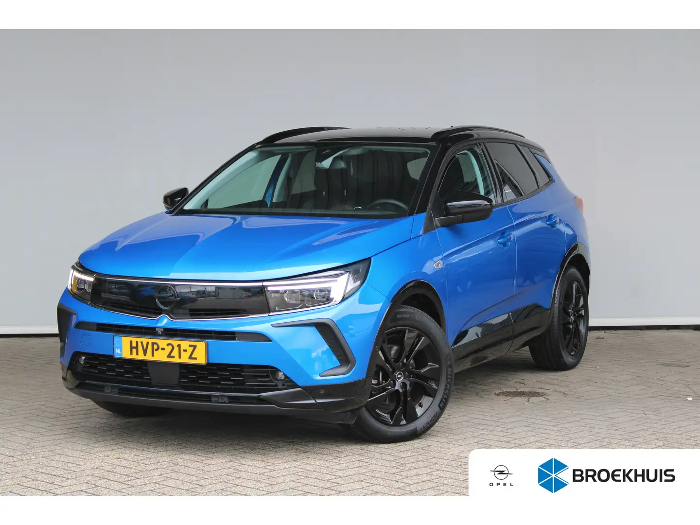 Opel Grandland X 1.2 Turbo Ultimate | Dodehoek detectie | Electroni Blauw - 1
