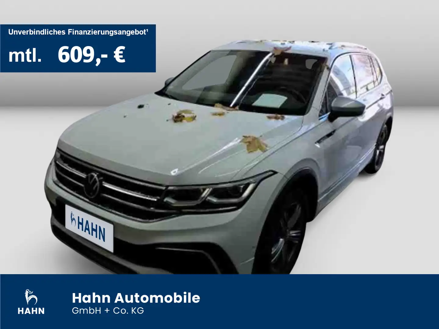 Volkswagen Tiguan Allspace 2.0TDI DSG 4Mo R-Line AHK DCC 7- Weiß - 1