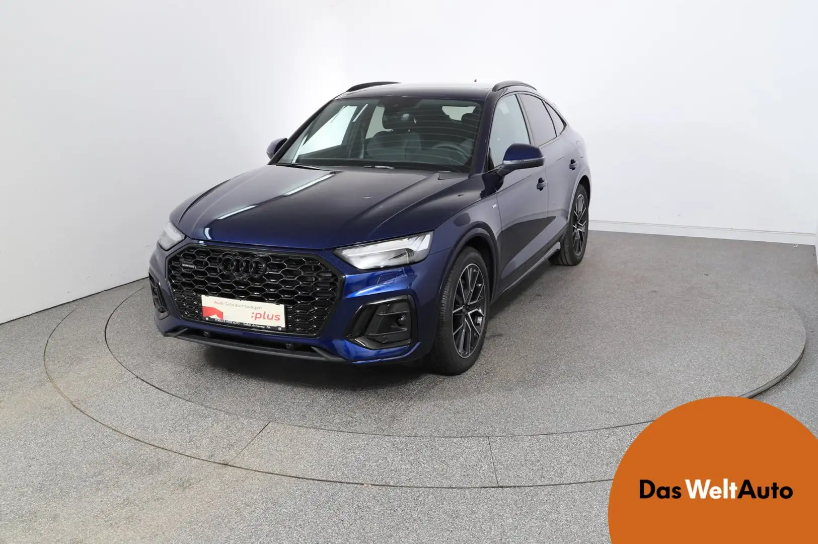 Audi Q5 50 TFSI e quattro S line Blau - 1