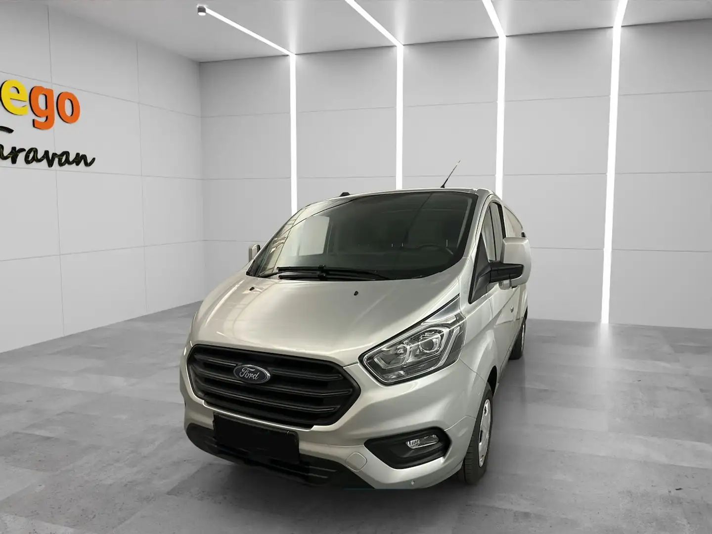 Ford Transit Custom Kasten 2,0 L2H1 300 Trand *WERKSTATTAUSRÜSTUNG* Silber - 1