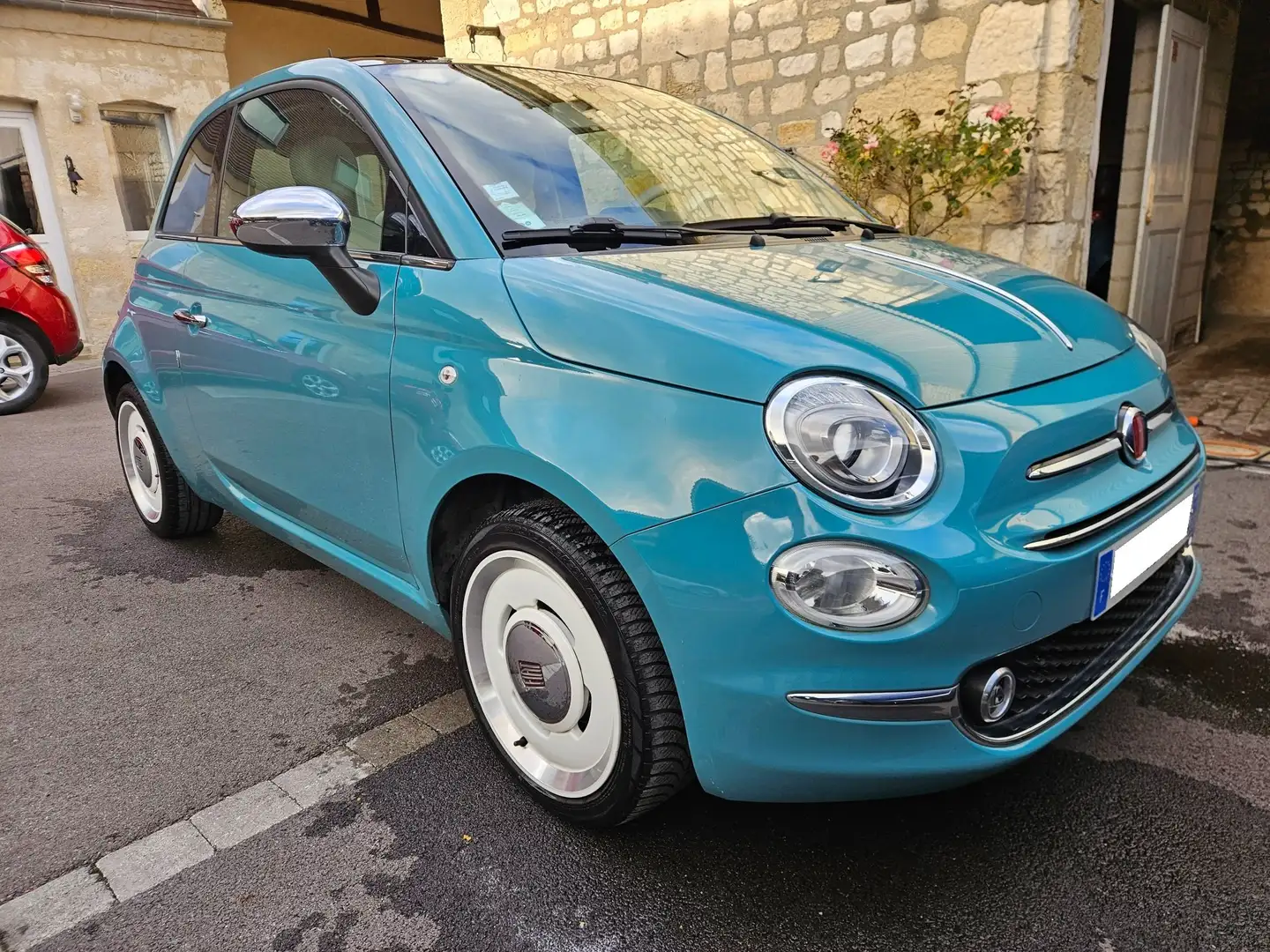 Fiat 500 500 1.2 69Eco Anniversario Etat neuf Distrib faite Azul - 2
