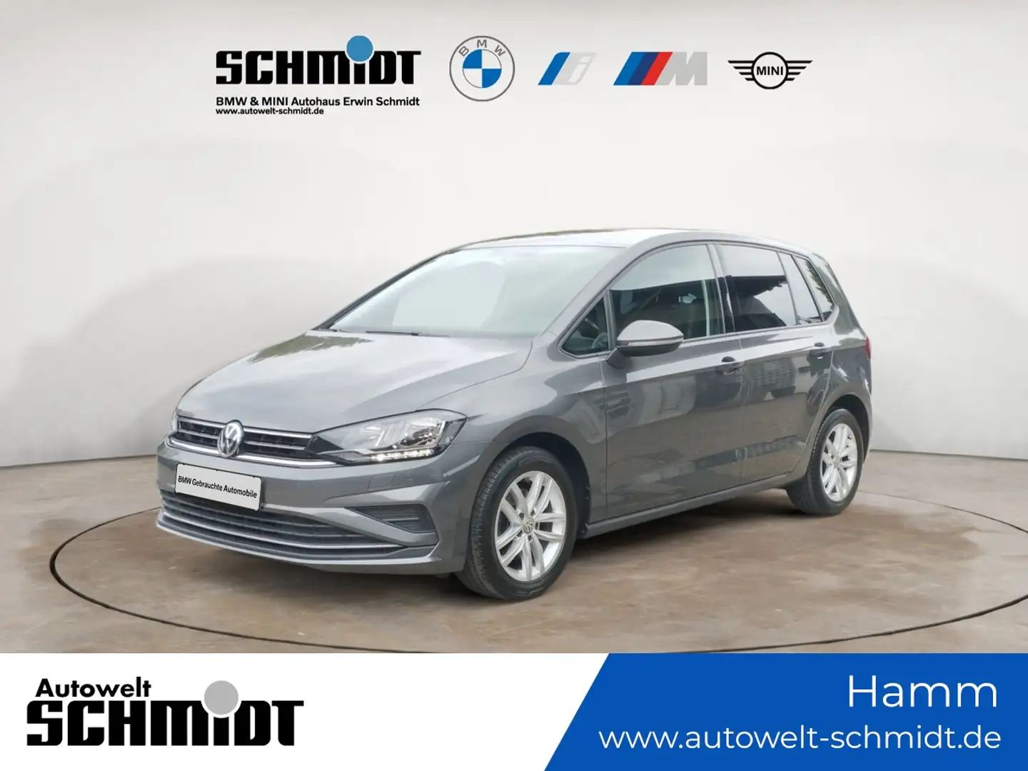 Volkswagen Golf Sportsvan 1.6 TDI DSG Comfortline+GARANTIE Gris - 1