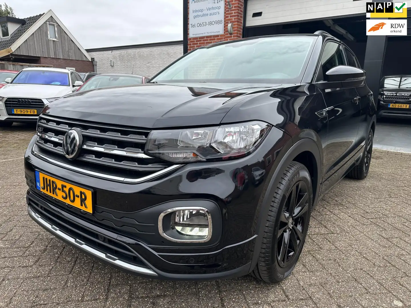 Volkswagen T-Cross 1.0 TSI Style Business R -line AUTOMAAT-CRUISE-CAM Zwart - 1