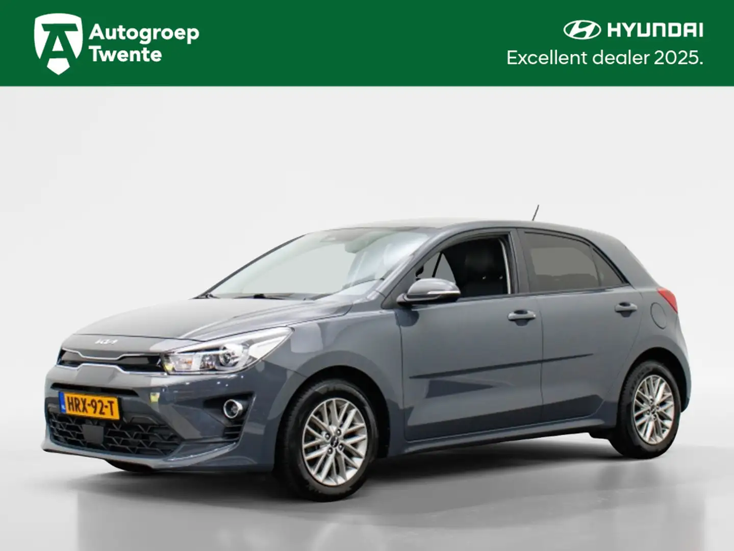 Kia Rio 1.0 T-GDi DynamicPlusLine | winterpakket | Leder | Gris - 1
