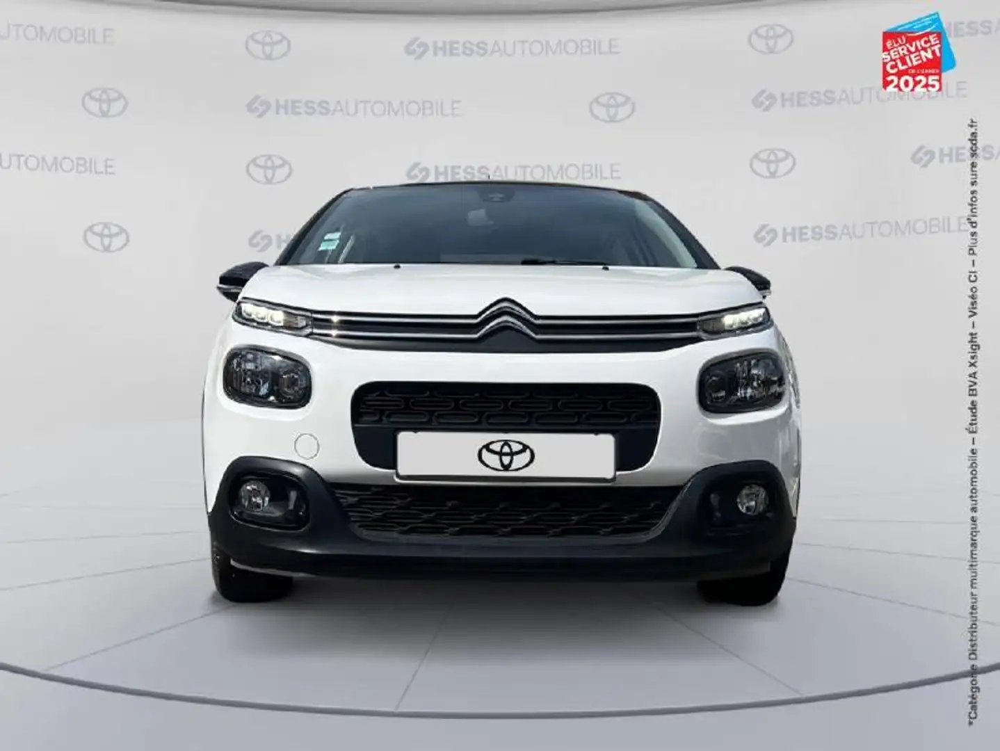 Citroen C3 PureTech 82ch Graphic S/S E6.d-TEMP Carplay Blanc - 2