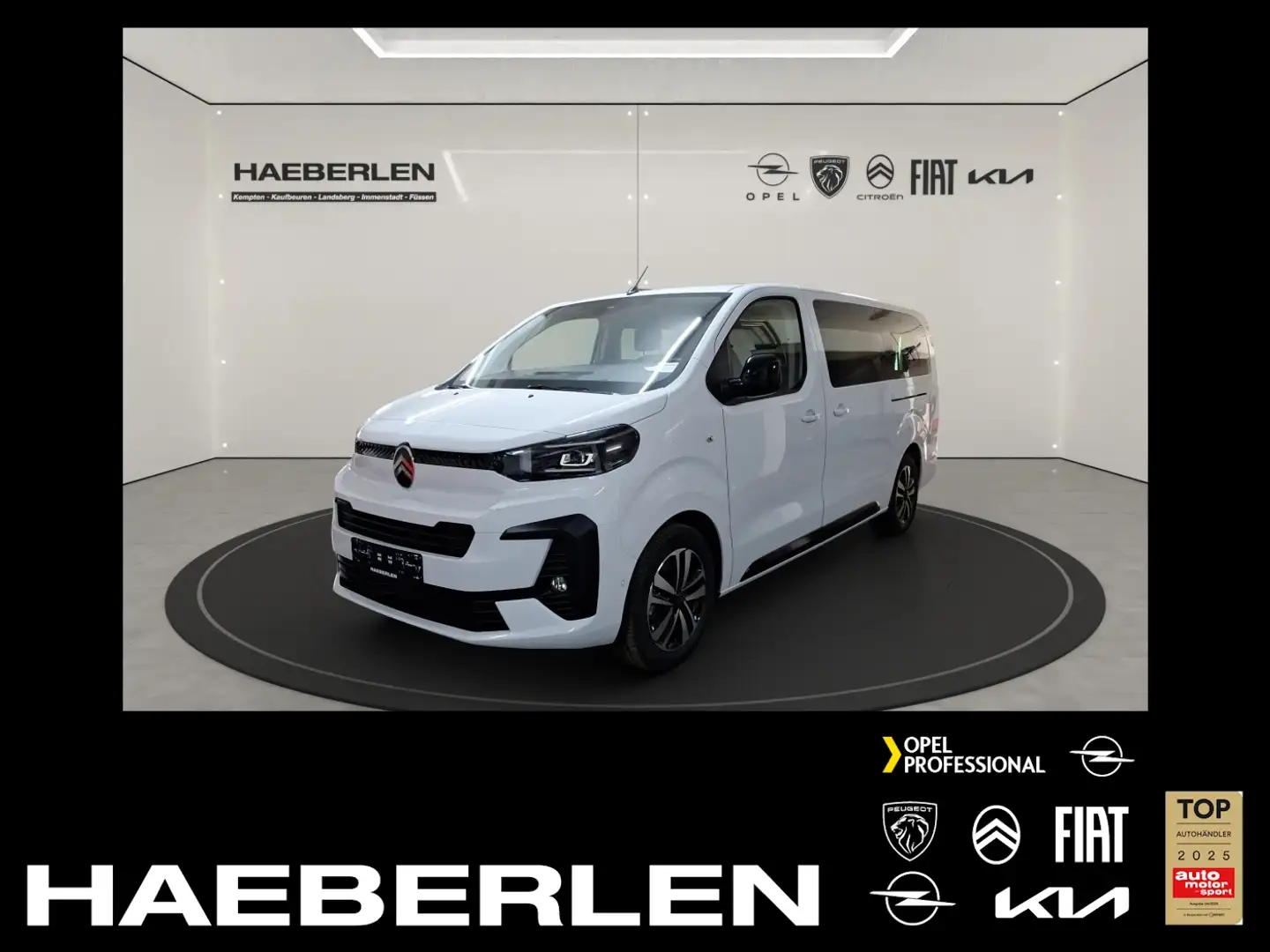 Citroen Spacetourer 2.0 BlueHDi 180 FAP Plus XL 8-Sitze Weiß - 1