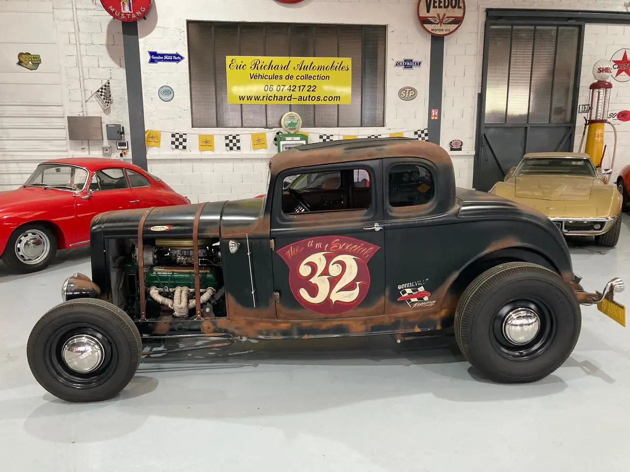 Ford Hot Rod V8 350ci de 1932 disponible en France, foto 3