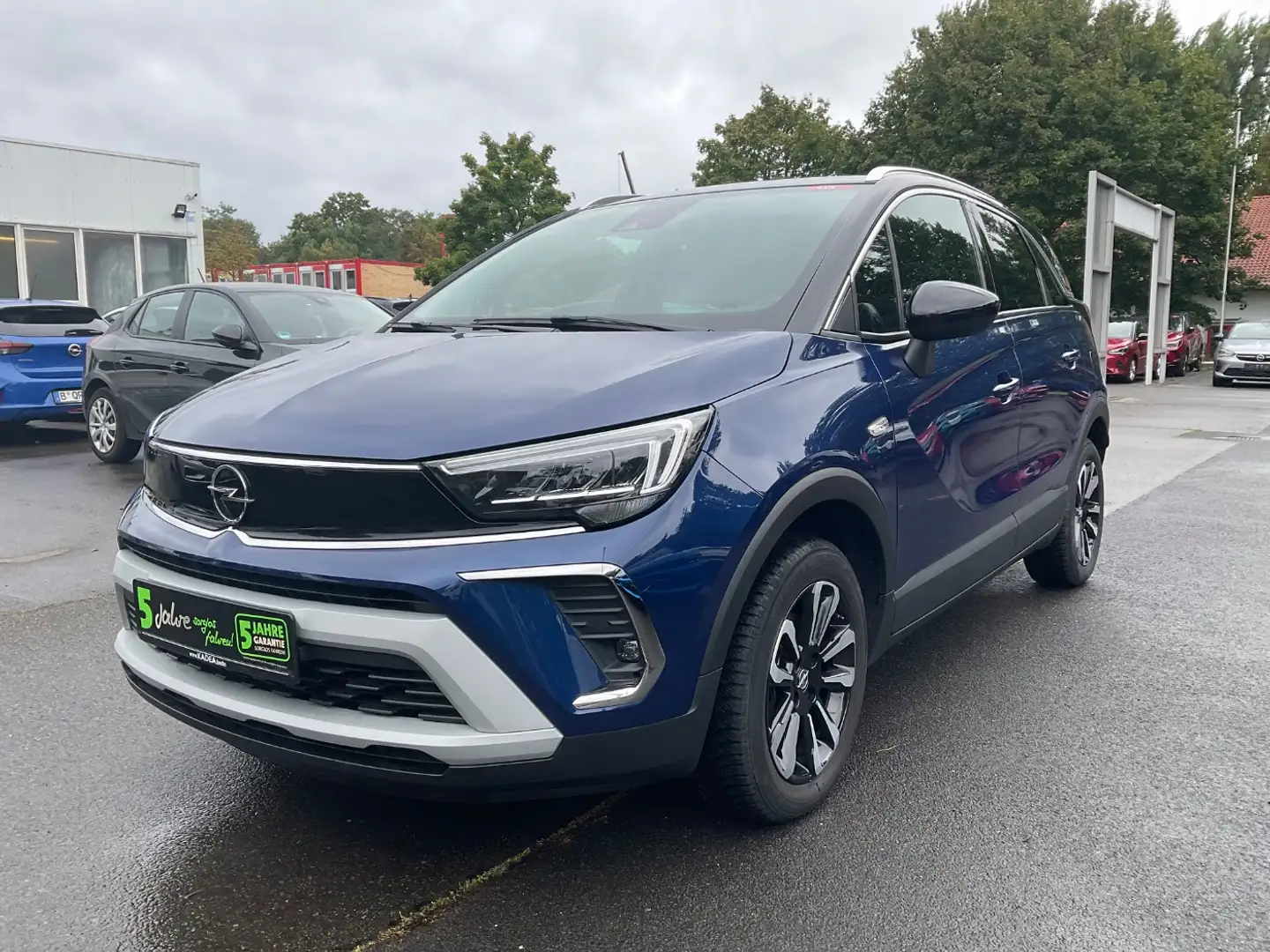 Opel Crossland 1.2 Turbo Elegance LED+SHZ+2xKlima+LM Blau - 2
