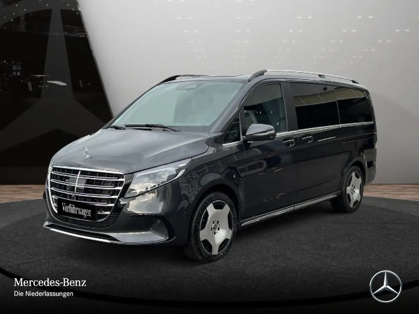 Mercedes-Benz V 300 d 4M EXCLUSIVE+Allrad+9G+AHK+StandHZ+Navi Grau - 2