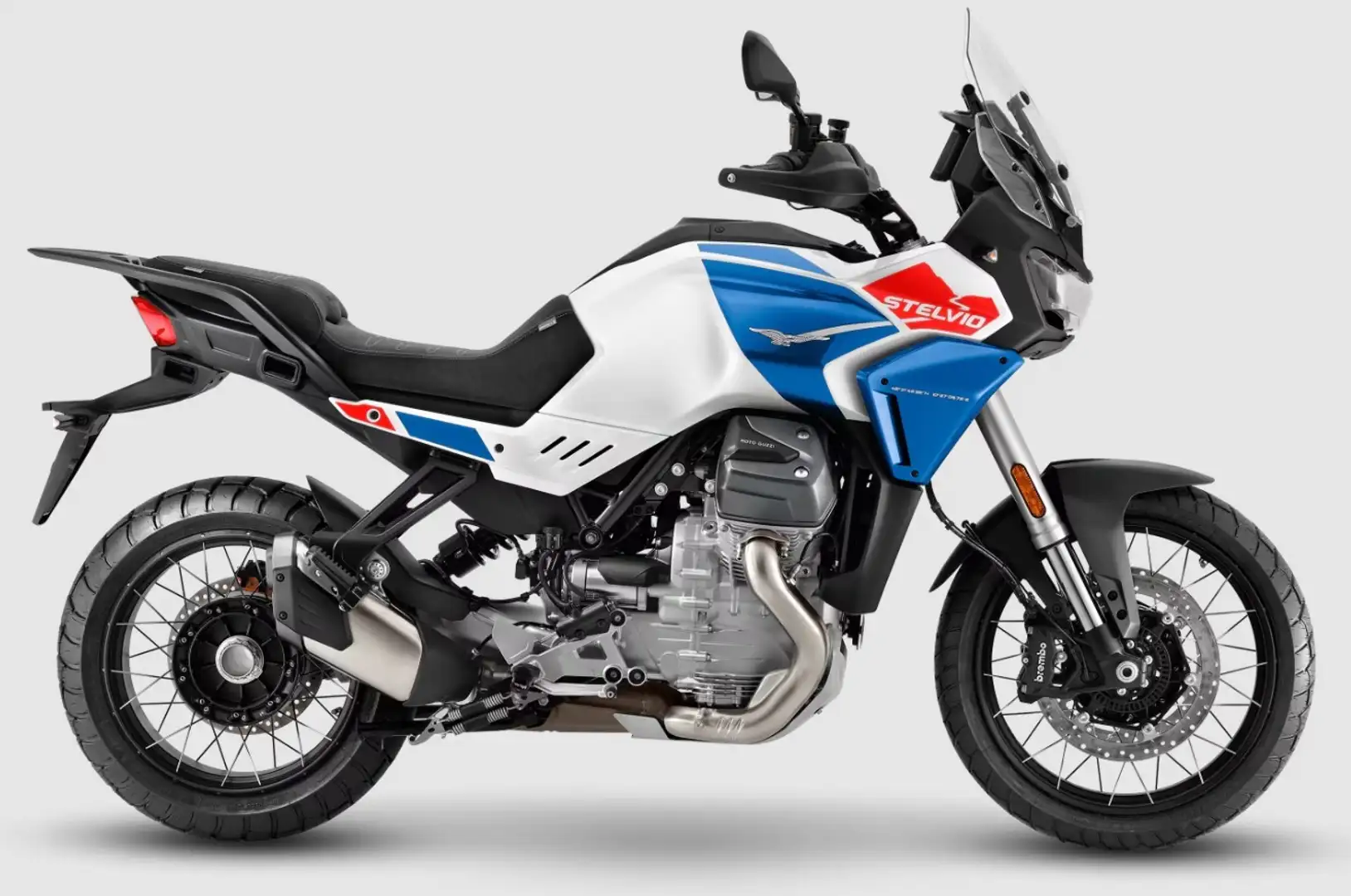 Moto Guzzi Stelvio DUECENTO TRIBUTO Zwart - 1