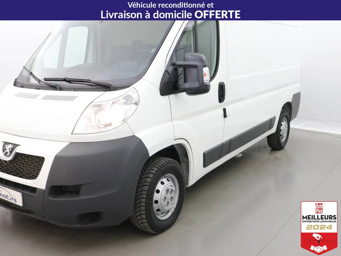 Peugeot Boxer BOXER TOLE 333 L2H2 2.2 HDi 110 FAP - CONFORT Blanc - 1