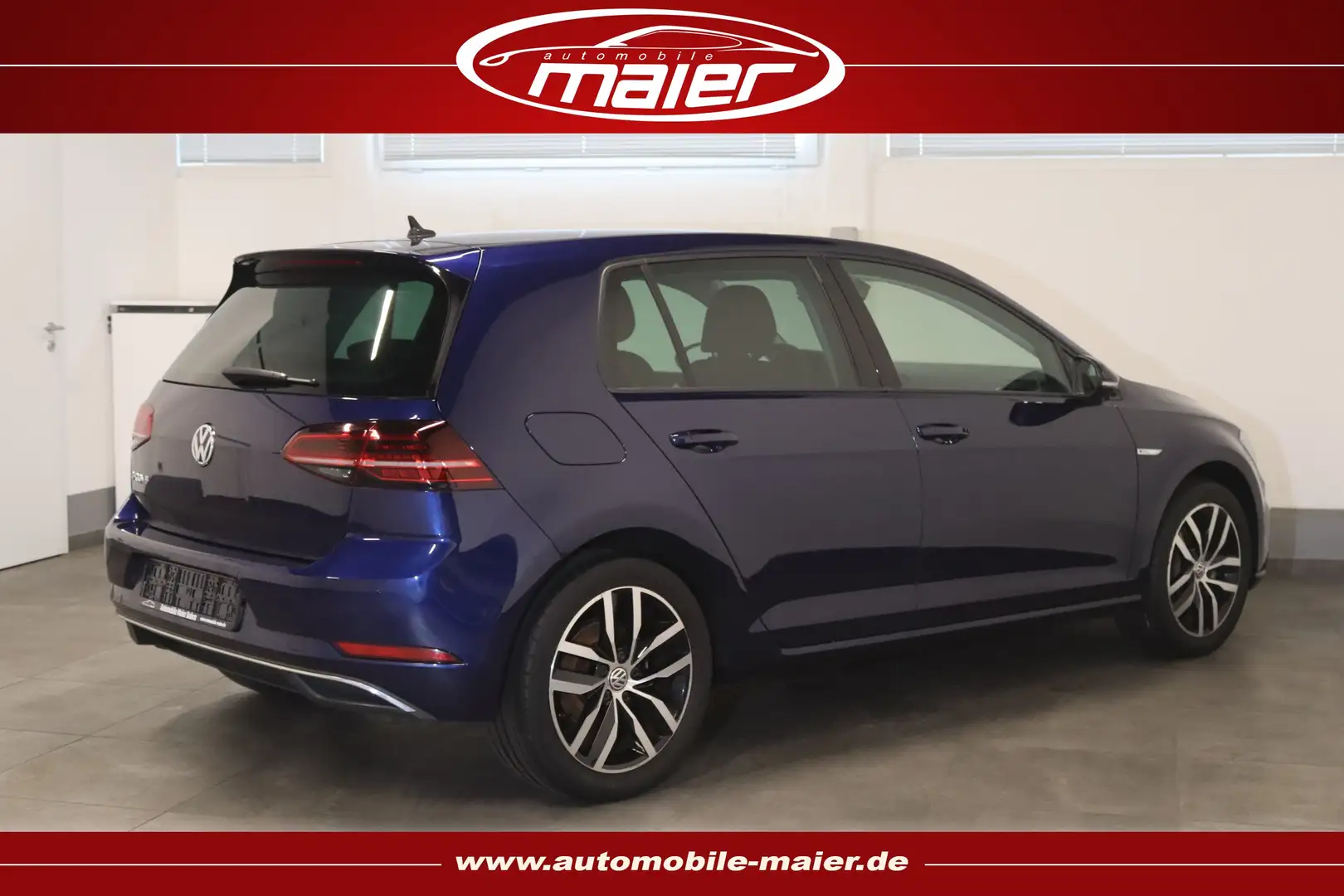 Volkswagen e-Golf Comfortline Virtual-Navi-KAM-LED-ACC-CCS- Blau - 2