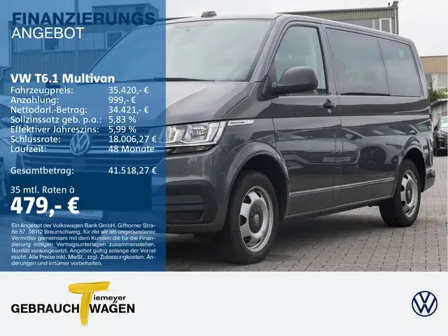 Volkswagen T6.1 Multivan DSG FAMILY AHK ACC KAMERA