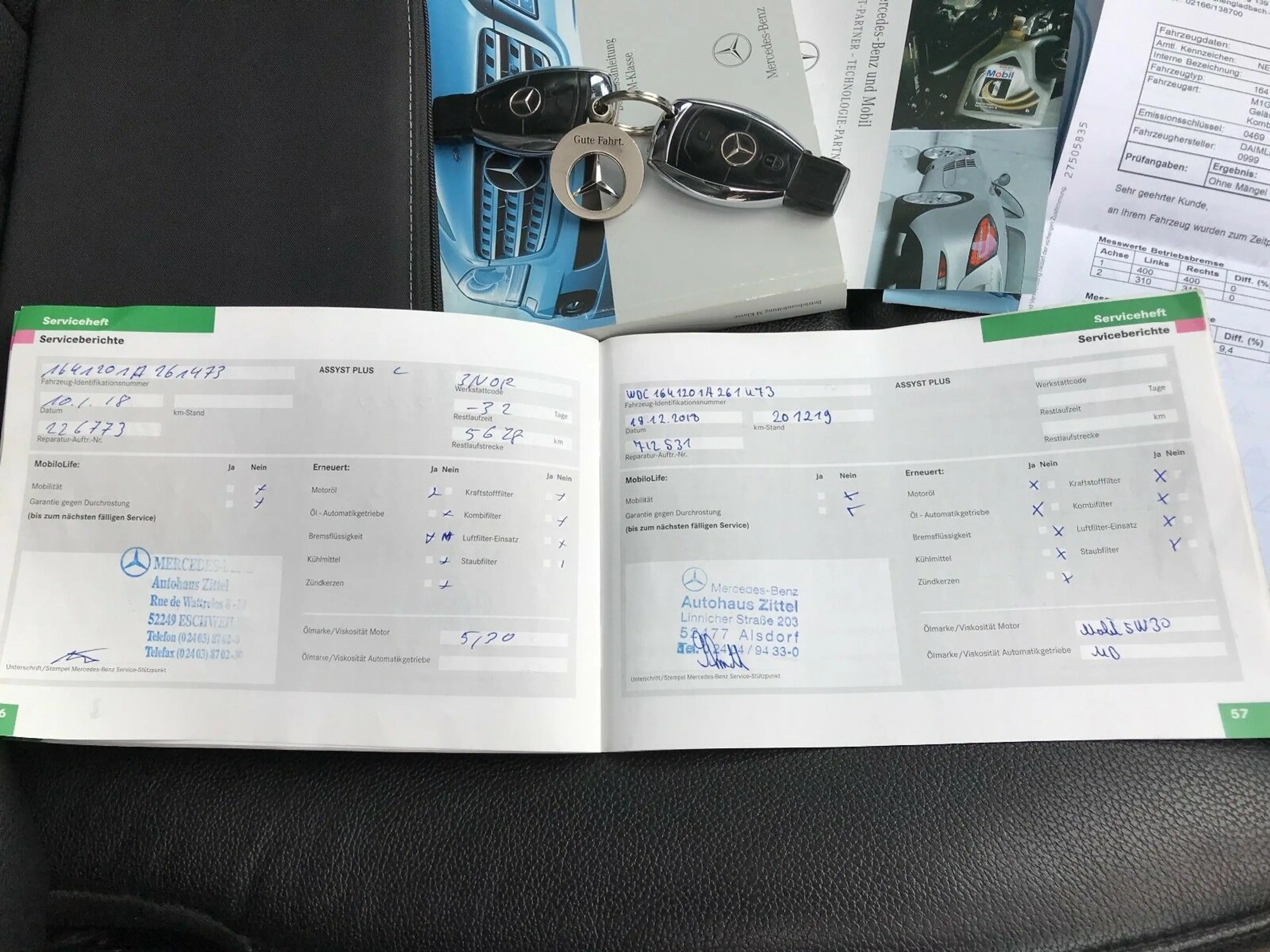 Mercedes-Benz ML 280 CDI 4 MATIC/SCHECKHEFT/NAVI/LEDER/SHZ — photo 15