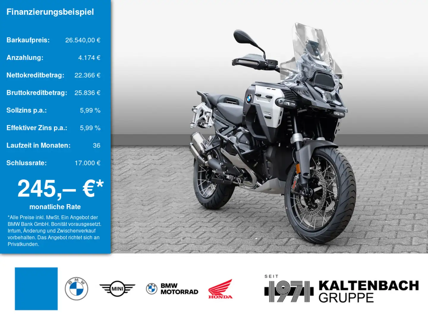 BMW R 1300 GS Adventure Triple Black AKRAPOVIC Noir - 1
