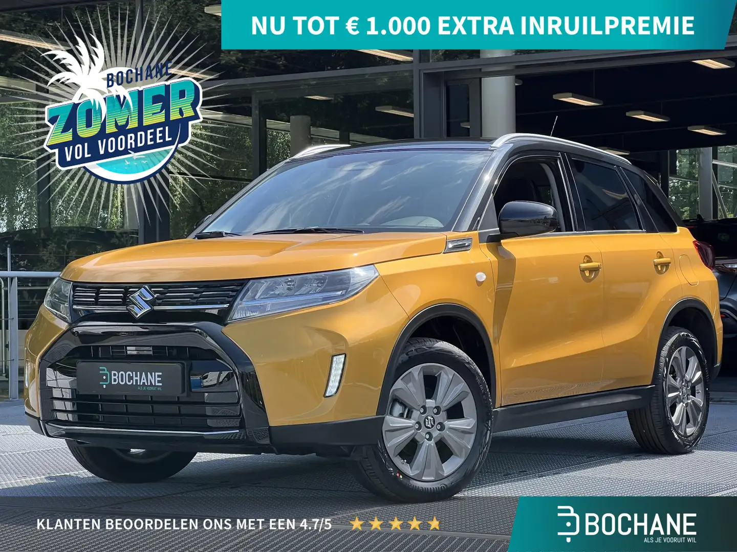 Suzuki Vitara 1.5 Hybrid Select | Adaptieve Cruise Control |  Na Geel - 1