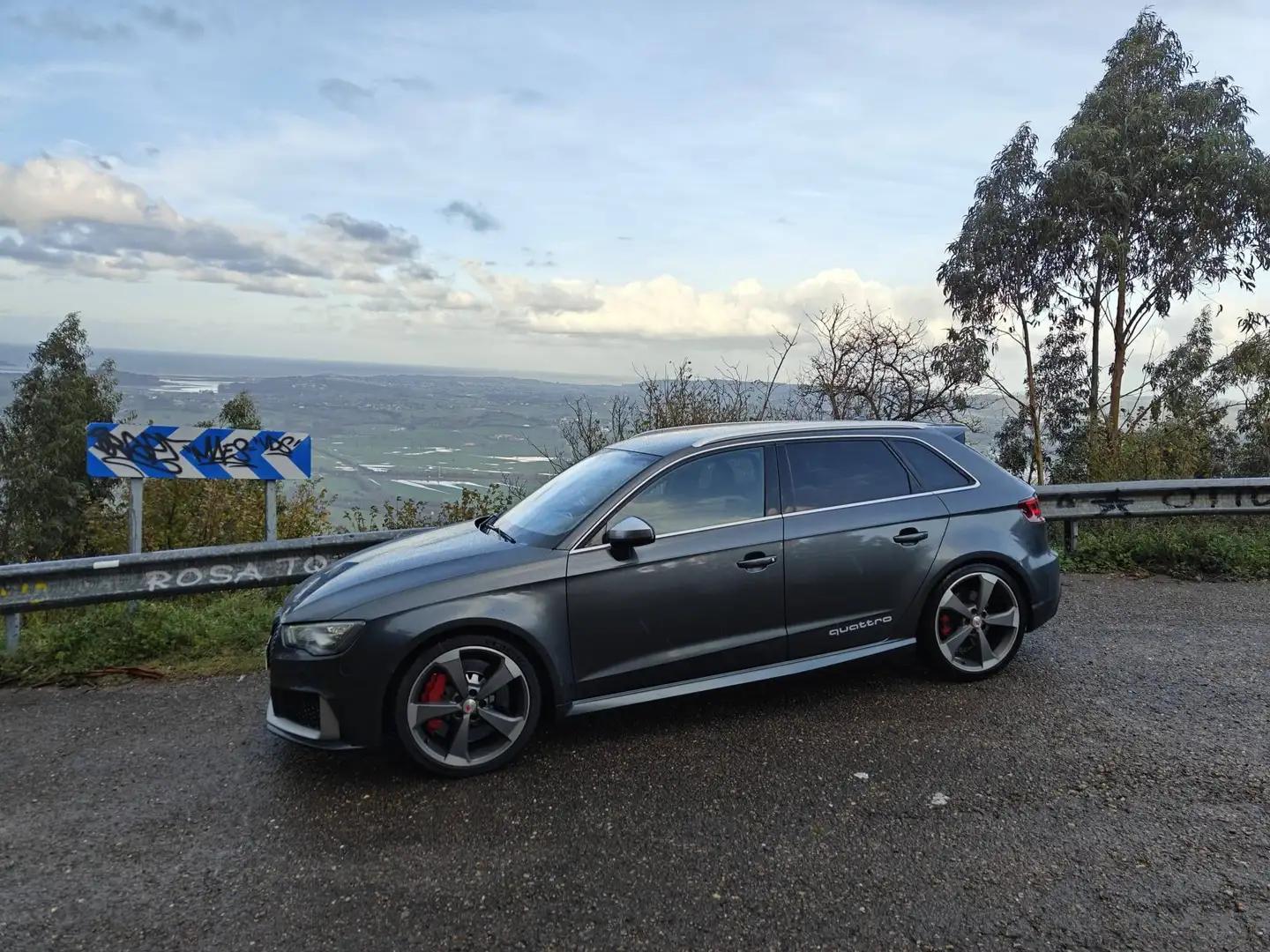 Audi RS3 RS3 Sportback 2.5 TFSI quattro S-Tronic Gris - 1
