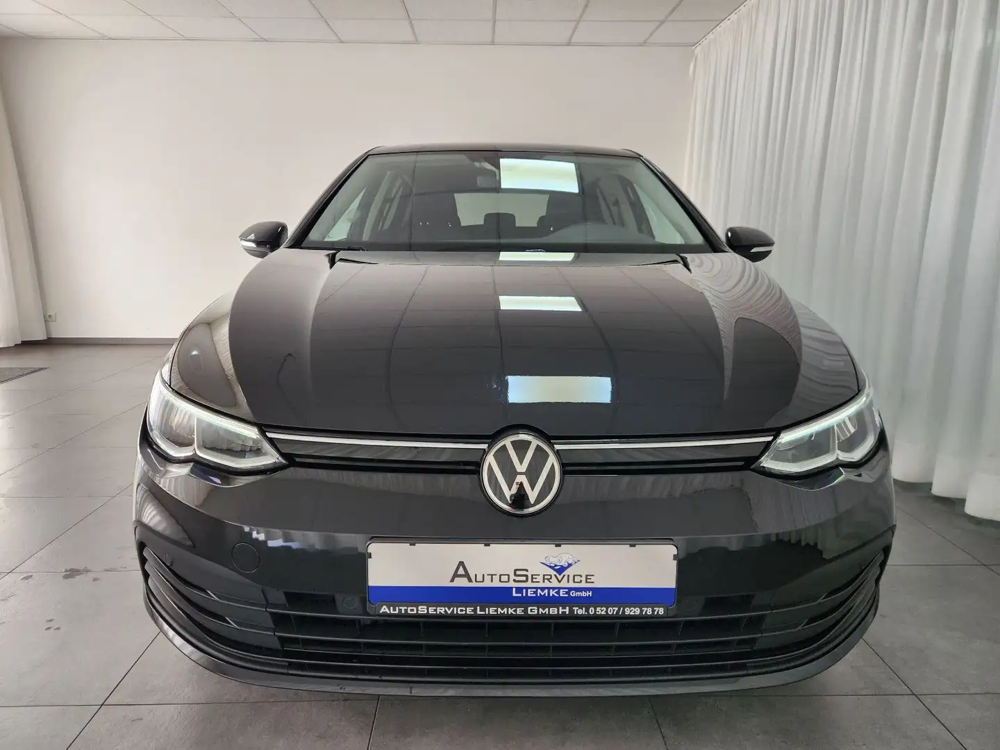 Volkswagen Golf UNITED 150PS AHK NAVI SHZ TEL M&S CarPlay Zwart - 2