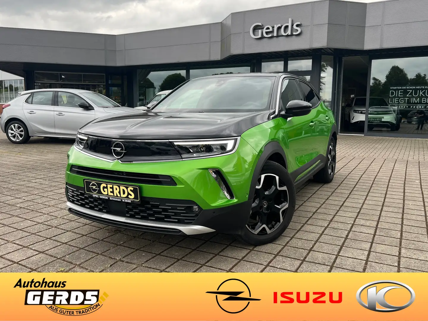 Opel Mokka e Ultimate Groen - 1